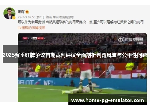 2025赛季红牌争议首期裁判评议全面剖析判罚风波与公平性问题 2025赛季红牌争议首期裁判评议全面剖析判罚风波与公平性问题