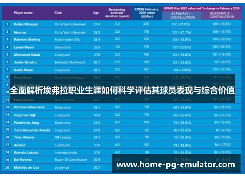 全面解析埃弗拉职业生涯如何科学评估其球员表现与综合价值 全面解析埃弗拉职业生涯如何科学评估其球员表现与综合价值